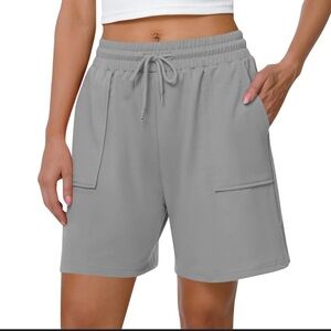 Mondetta Gray Knit Shorts